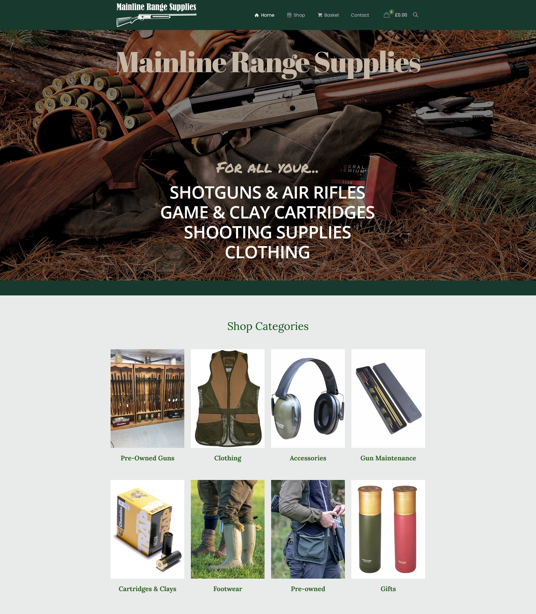 Mainline Range Supplies
