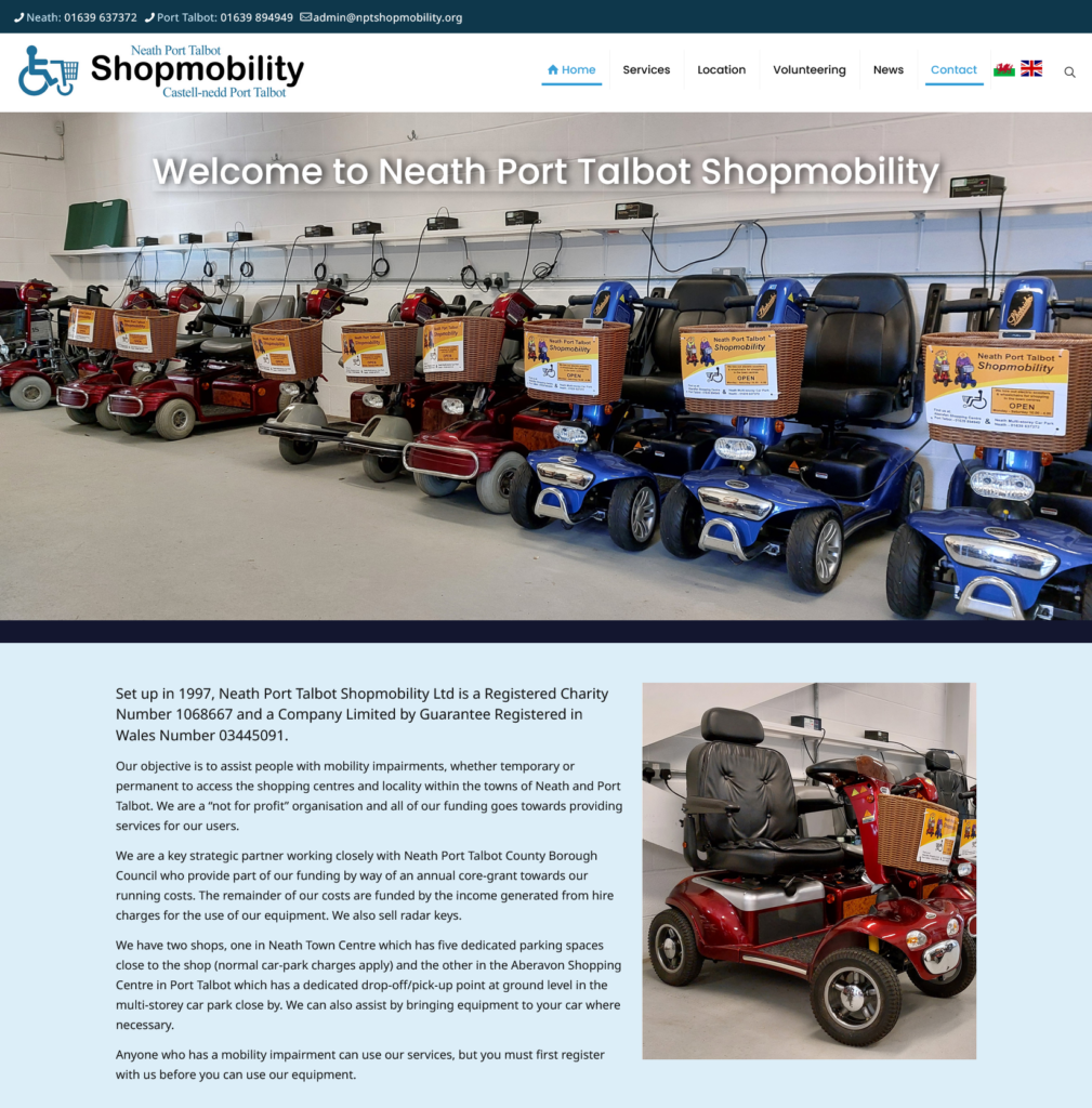 Neath Port Talbot Shopmobility